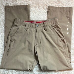 UNDER ARMOUR Men's Size 28W Tan Pants